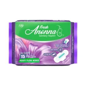 Fresh Anonna Heavy Flow Wings - 15 Pads