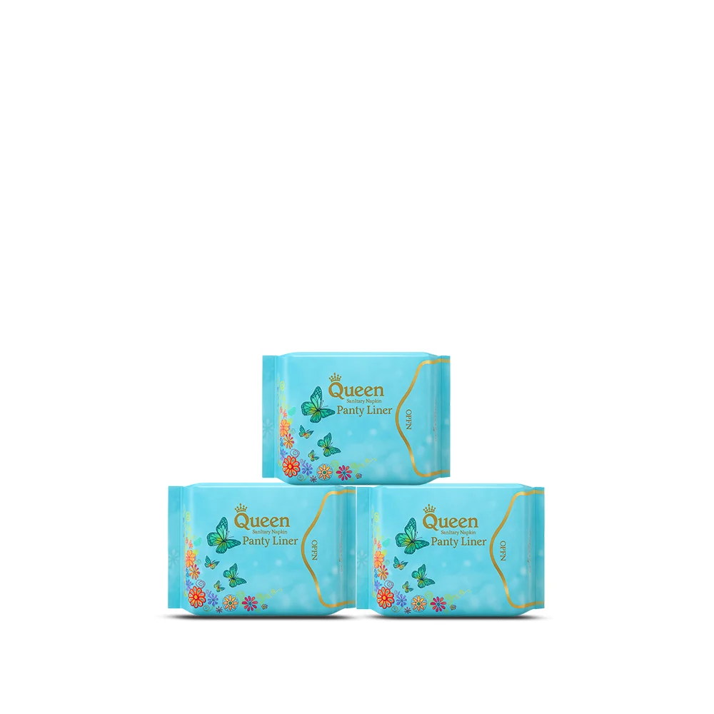 Queen155 MM Panty Liner - 3 Pack Combo